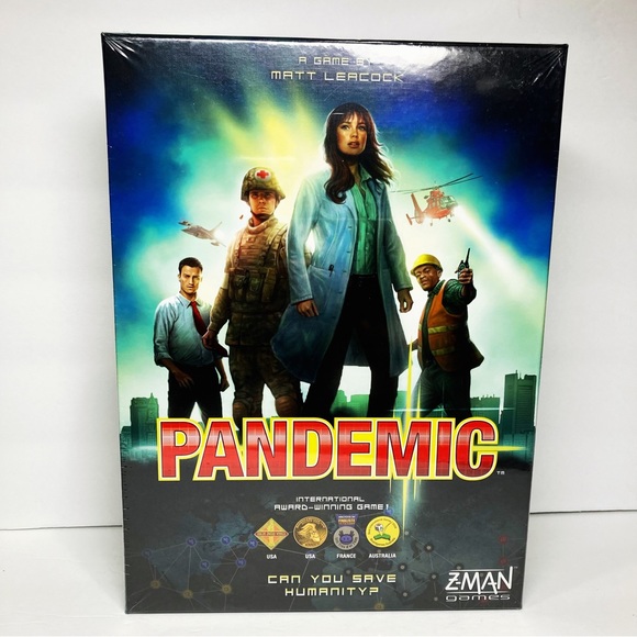 Z-Man Games Pandemic Board Game Out Of Stock In Stores NEW - Picture 10 of 12